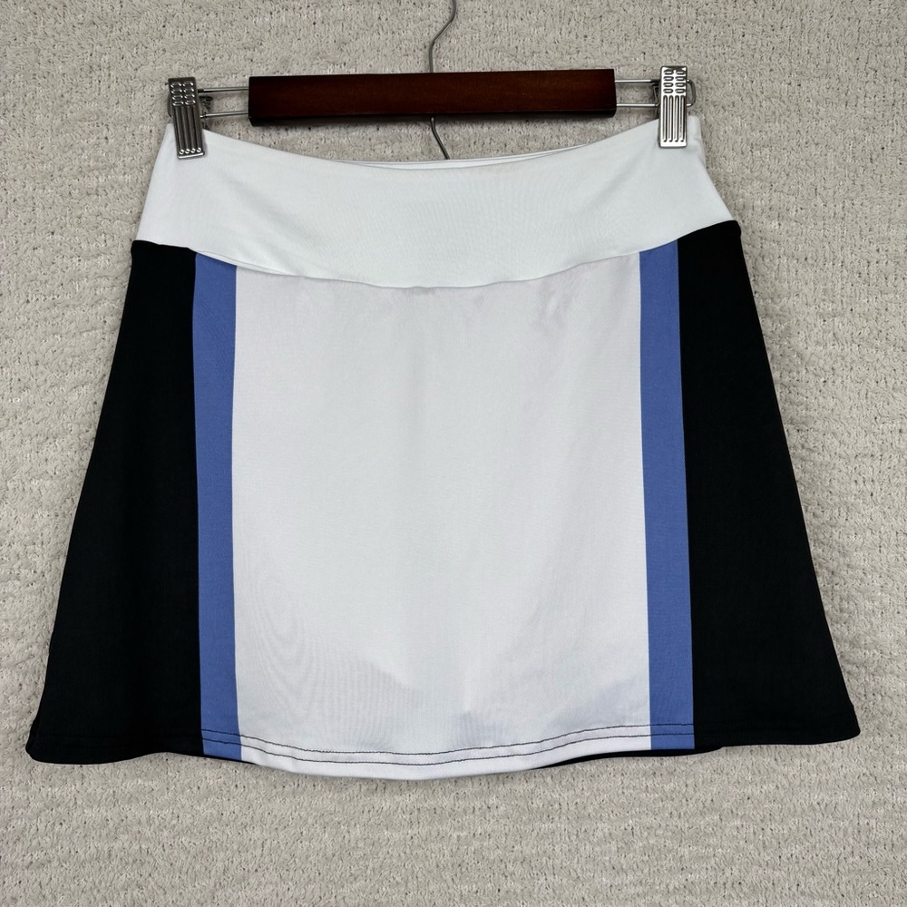 Golftini‎ Skort Womens XS White Multi Stability Short Golf Tennis Pickleball Gym